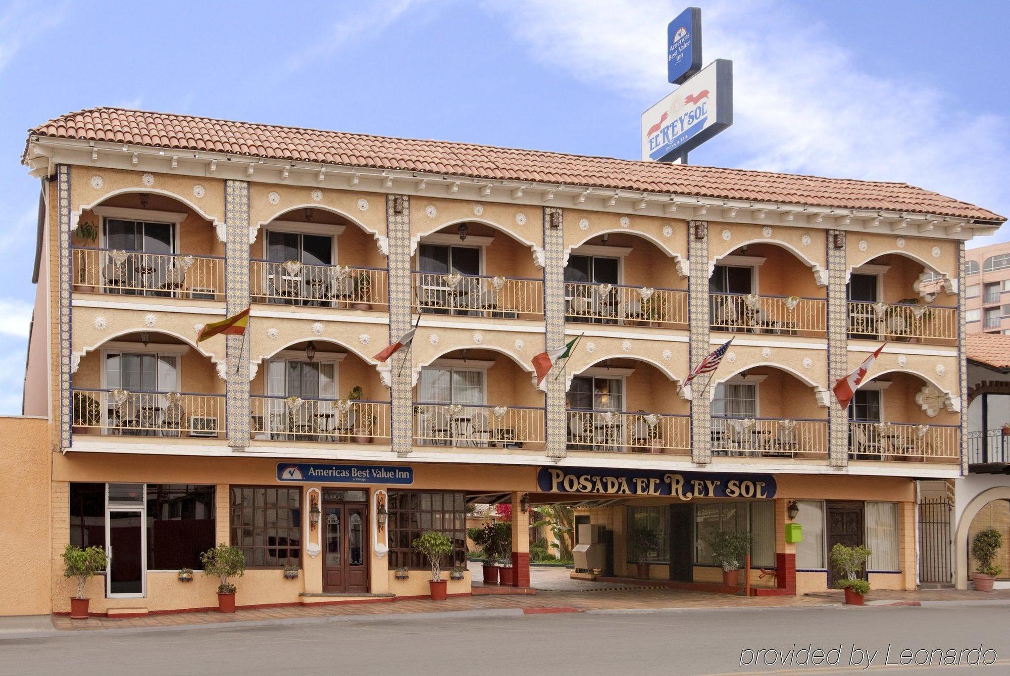 Hotel Posada El Rey Sol Ensenada Exterior foto