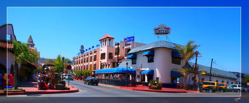 Hotel Posada El Rey Sol Ensenada Exterior foto