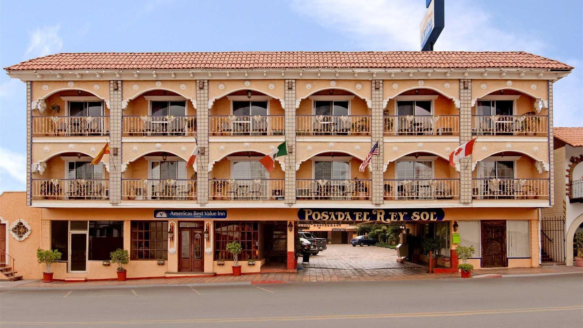 Hotel Posada El Rey Sol Ensenada Exterior foto